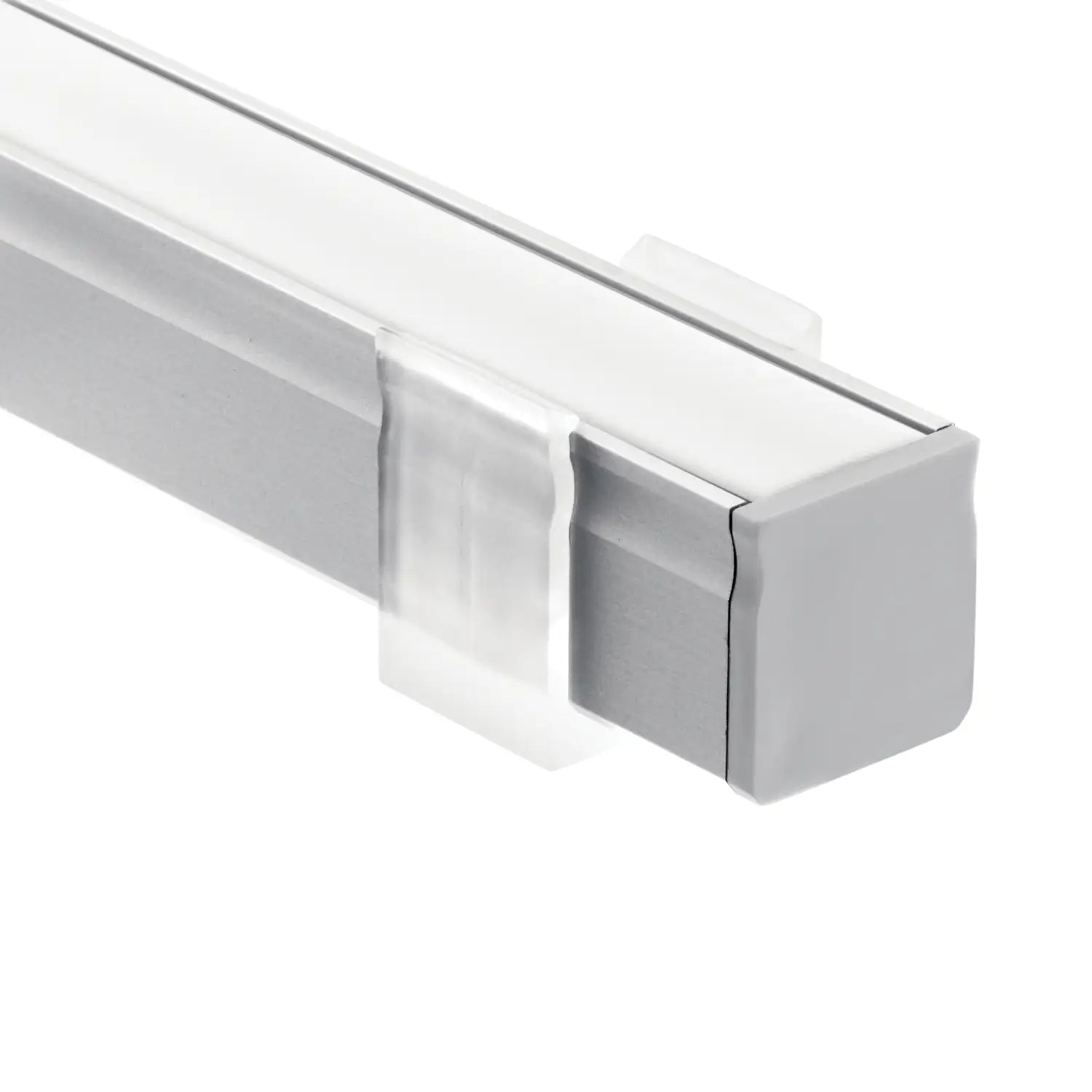 KICHLER TE STANDARD SERIES 2' KIT DEEP WELL SURFACE CHANNEL SILVER - DO NOT SHOW ON WEBSITE