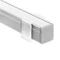 KICHLER TE STANDARD SERIES 4' KIT DEEP WELL SURFACE CHANNEL SILVER