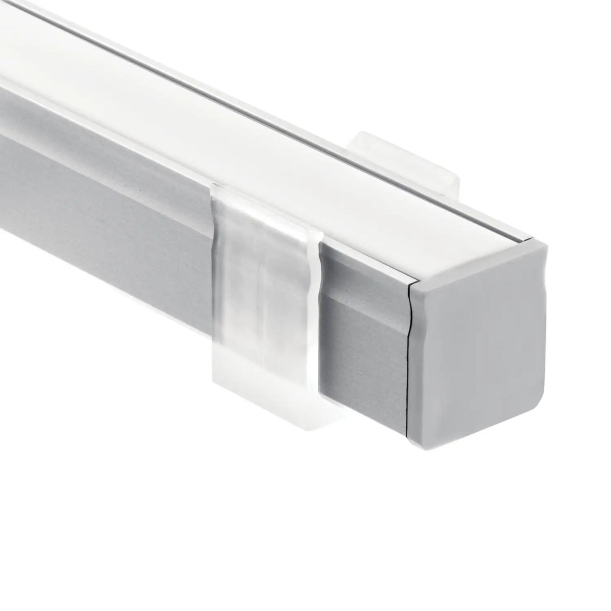 KICHLER TE STANDARD SERIES 4' KIT DEEP WELL SURFACE CHANNEL SILVER - DO NOT SHOW ON WEBSITE