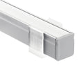 KICHLER TE STANDARD SERIES 8' KIT DEEP WELL SURFACE CHANNEL SILVER - DO NOT SHOW ON WEBSITE