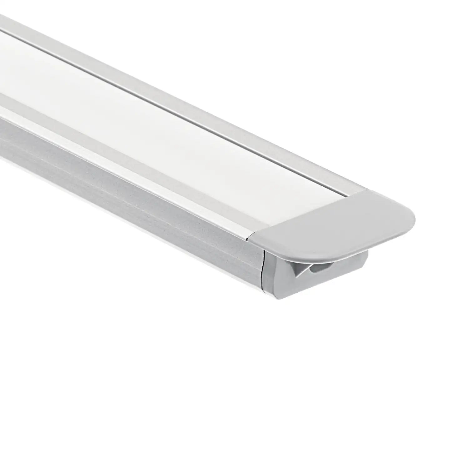 KICHLER TE STANDARD SERIES 4' KIT STANDARD DEPTH RECESSED CHANNEL SILVER - DO NOT SHOW ON WEBSITE