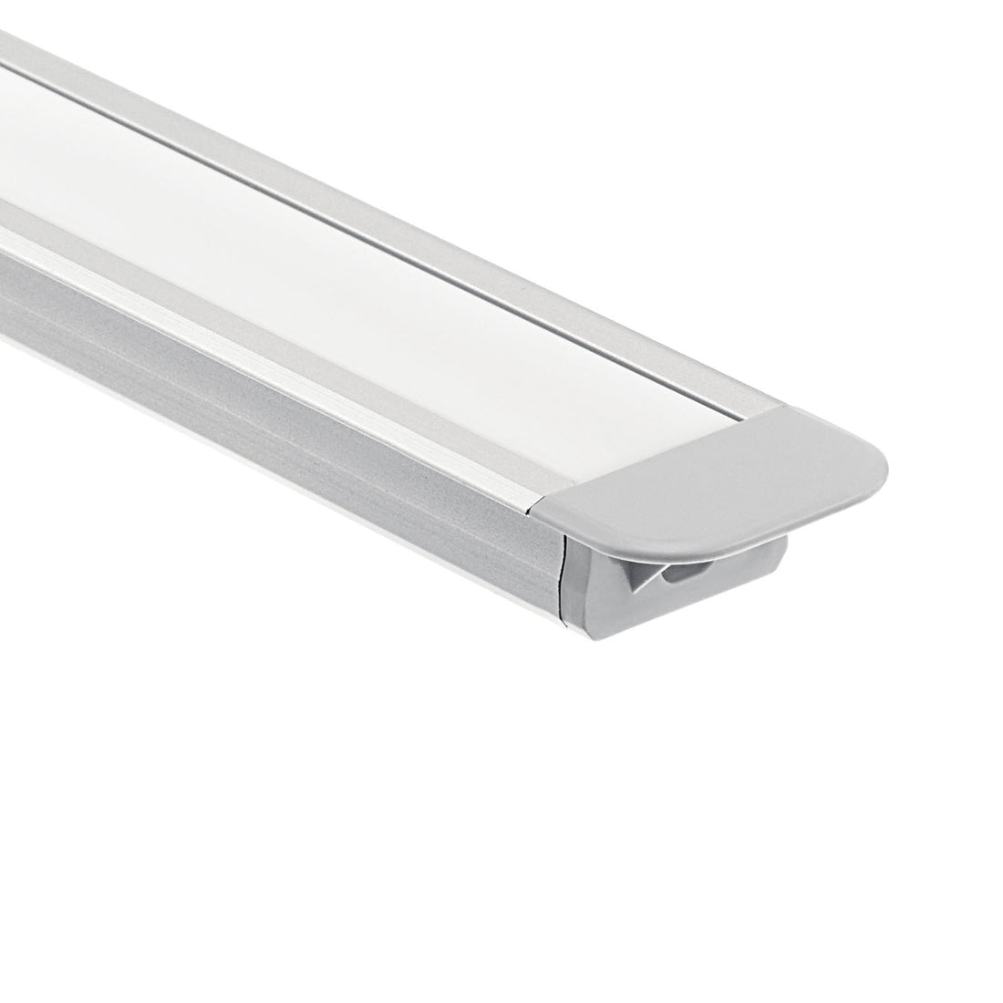 KICHLER TE STANDARD SERIES 4' KIT STANDARD DEPTH RECESSED CHANNEL SILVER