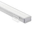 KICHLER TE STANDARD SERIES 8' KIT STANDARD DEPTH SURFACE CHANNEL SILVER - DO NOT SHOW ON WEBSITE