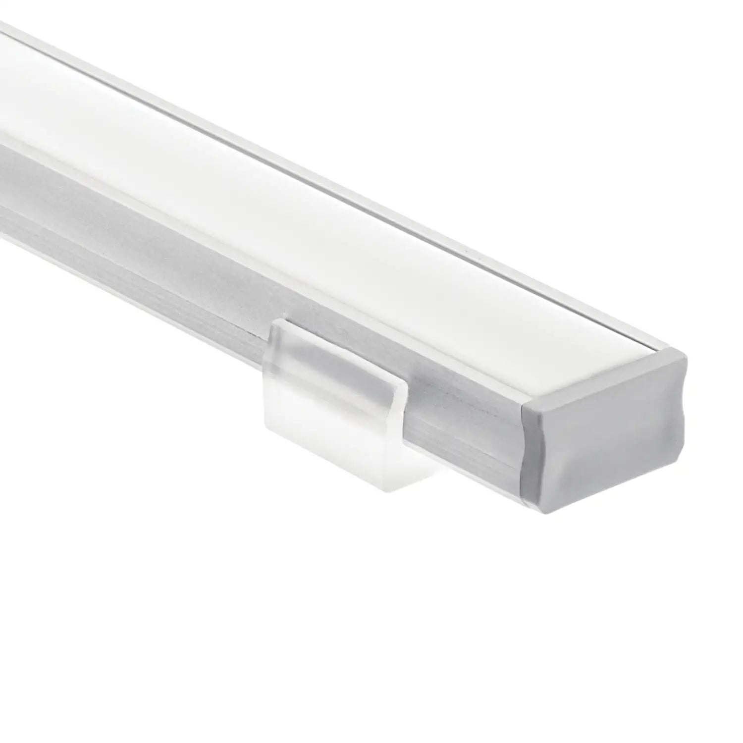 KICHLER TE STANDARD SERIES 8' KIT STANDARD DEPTH SURFACE CHANNEL SILVER - DO NOT SHOW ON WEBSITE