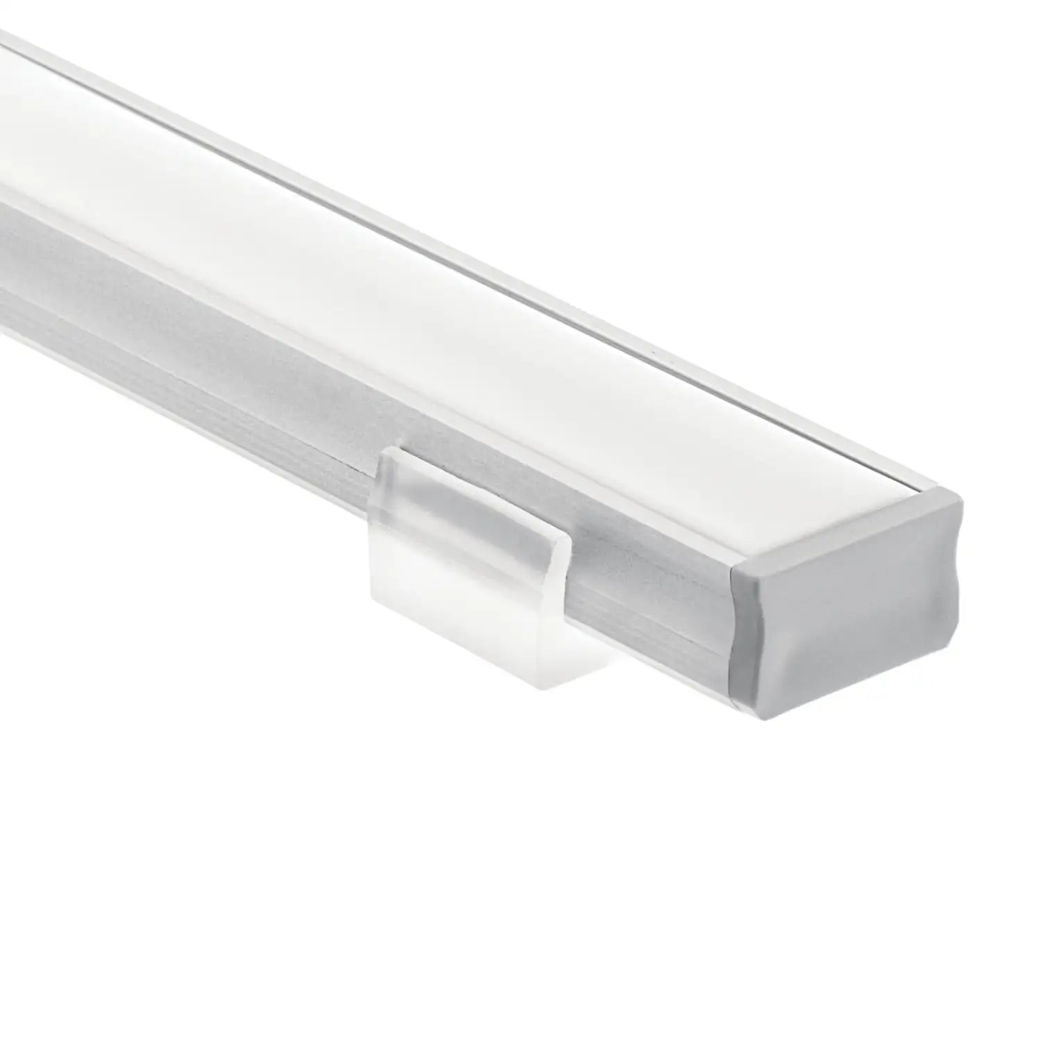 KICHLER TE STANDARD SERIES 8' KIT STANDARD DEPTH SURFACE CHANNEL SILVER - DO NOT SHOW ON WEBSITE