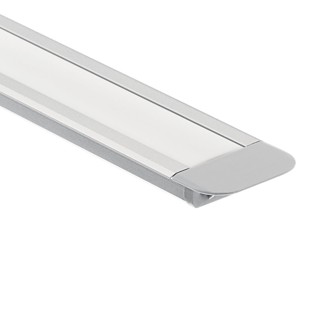 KICHLER TE STANDARD SERIES 8' KIT SHALLOW WELL RECESSED CHANNEL SILVER