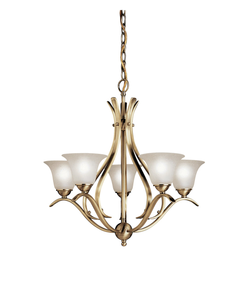 KICHLER, DOVER CHANDELIER, CHANDELIER LIGHT