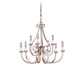 KICHLER, DOVER CHANDELIER, CHANDELIER LIGHT