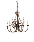 KICHLER, DOVER CHANDELIER, CHANDELIER LIGHT