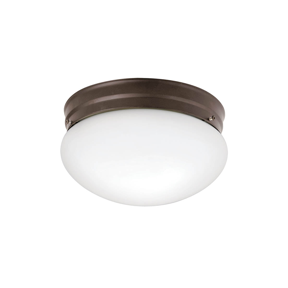 KICHLER, 9" 2 LIGHT FLUSH MOUNT, FLUSH MOUNT CEILING LIGHTS