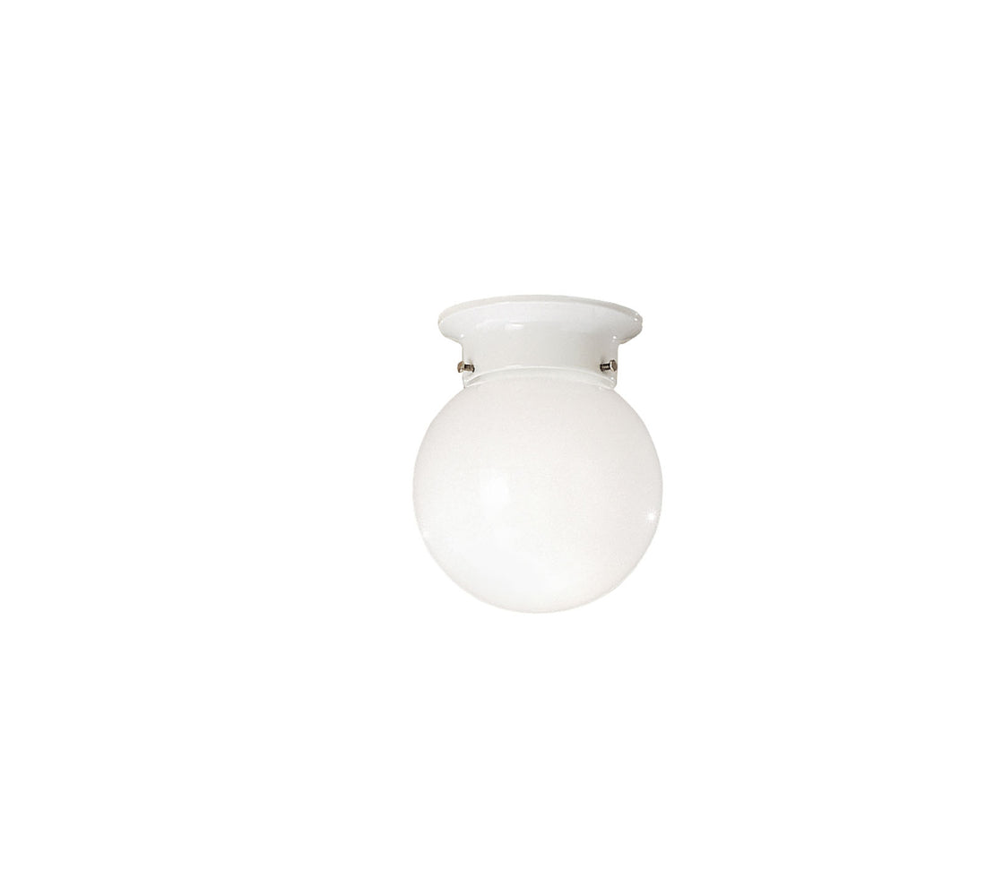 KICHLER, 5.75" 1 LIGHT FLUSH MOUNT, FLUSH MOUNT CEILING LIGHTS