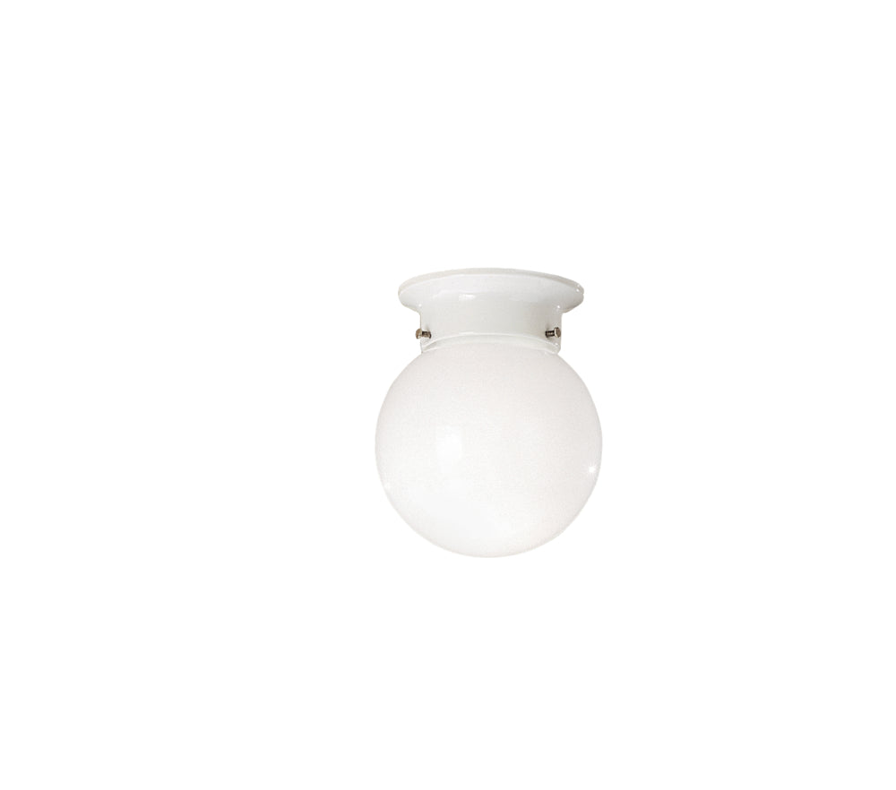 KICHLER, 5.75" 1 LIGHT FLUSH MOUNT, FLUSH MOUNT CEILING LIGHTS