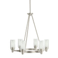 KICHLER, CIRCOLO CHANDELIER, LINEAR LIGHT