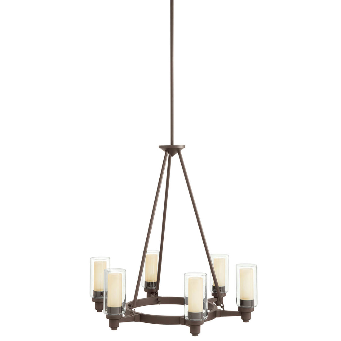 KICHLER, CIRCOLO CHANDELIER, LINEAR LIGHT