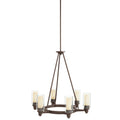KICHLER, CIRCOLO CHANDELIER, LINEAR LIGHT