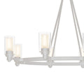 KICHLER, CIRCOLO CHANDELIER, LINEAR LIGHT