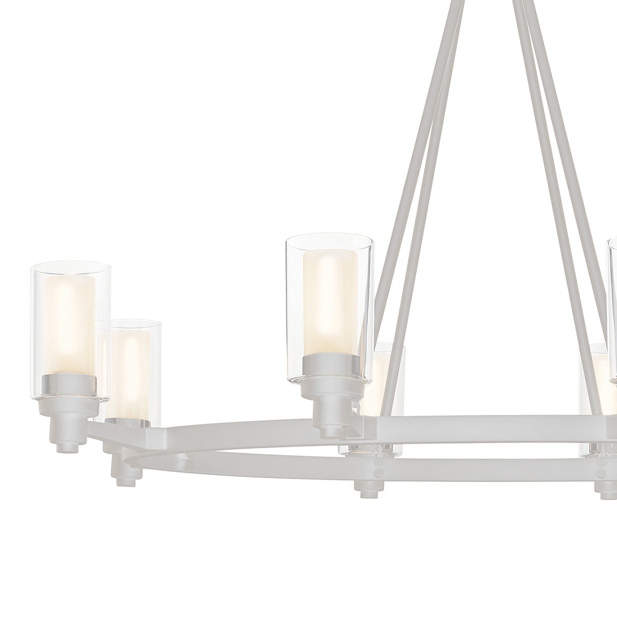 KICHLER, CIRCOLO CHANDELIER, LINEAR LIGHT