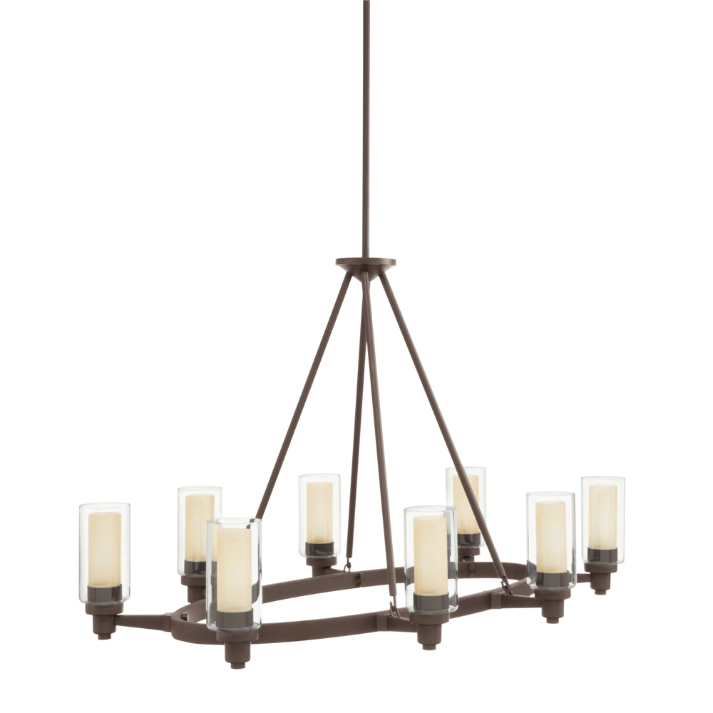 KICHLER, CIRCOLO CHANDELIER, LINEAR LIGHT