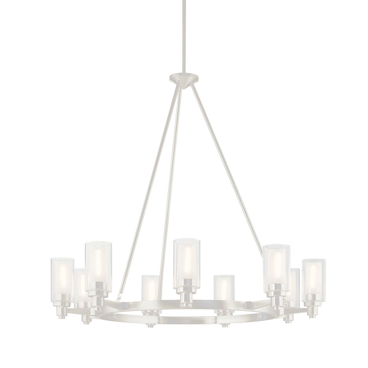 KICHLER, CIRCOLO CHANDELIER, LINEAR LIGHT