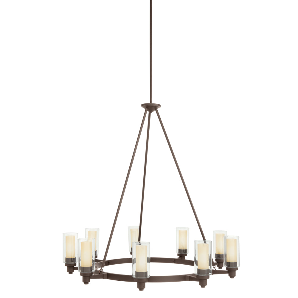 KICHLER, CIRCOLO CHANDELIER, LINEAR LIGHT