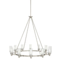 KICHLER, CIRCOLO CHANDELIER, LINEAR LIGHT