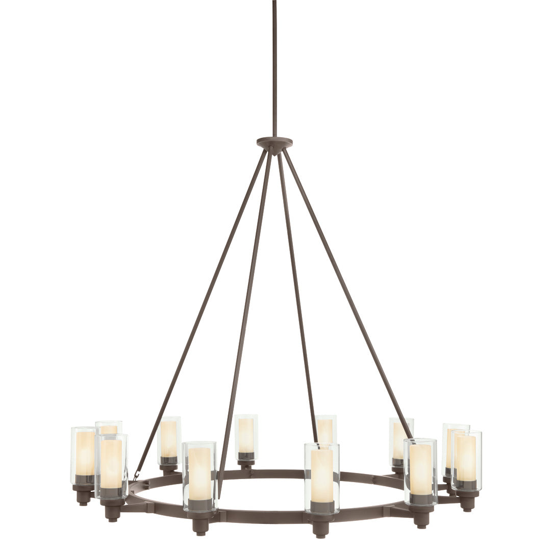KICHLER, CIRCOLO CHANDELIER, LINEAR LIGHT