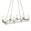 KICHLER, CIRCOLO CHANDELIER, LINEAR LIGHT