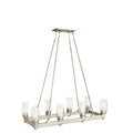 KICHLER, CIRCOLO CHANDELIER, LINEAR LIGHT