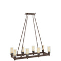 KICHLER, CIRCOLO CHANDELIER, LINEAR LIGHT