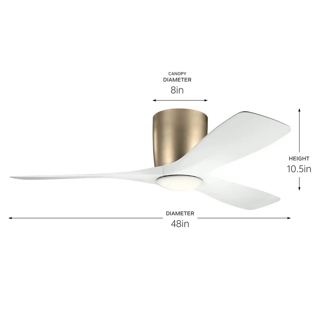 KICHLER, VOLOS FAN, INDOOR CEILING FANS