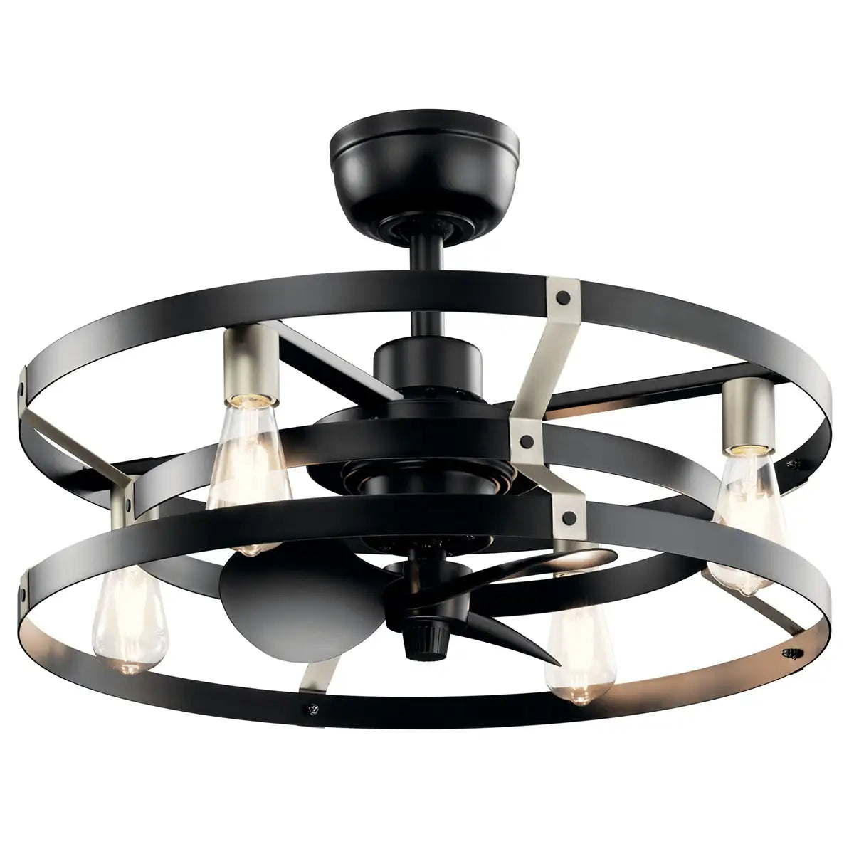 KICHLER, CAVELLI FAN, INDOOR CEILING FANS