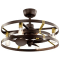 KICHLER, CAVELLI FAN, INDOOR CEILING FANS