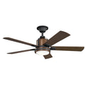 KICHLER, COLERNE FAN, INDOOR CEILING FANS