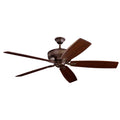 KICHLER, MONARCH FAN, INDOOR CEILING FANS