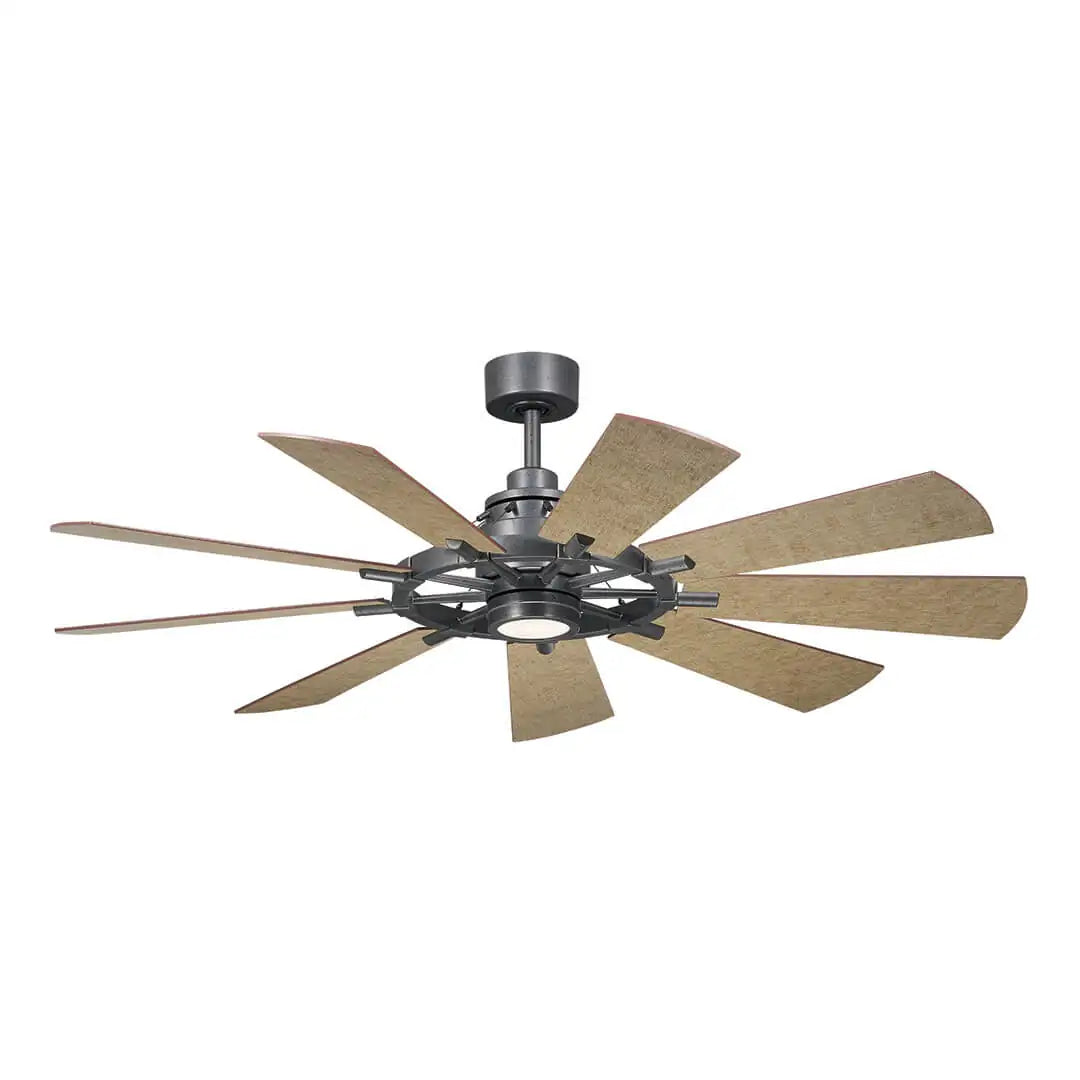 KICHLER, GENTRY FAN, OUTDOOR CEILING FAN