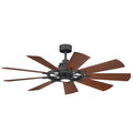 KICHLER, GENTRY FAN, OUTDOOR CEILING FAN