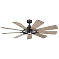 KICHLER, GENTRY FAN, OUTDOOR CEILING FAN