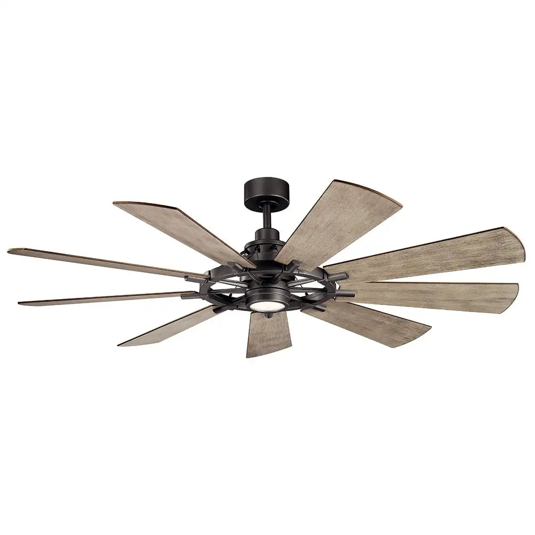 KICHLER, GENTRY FAN, OUTDOOR CEILING FAN