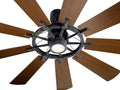 KICHLER, GENTRY FAN, OUTDOOR CEILING FAN