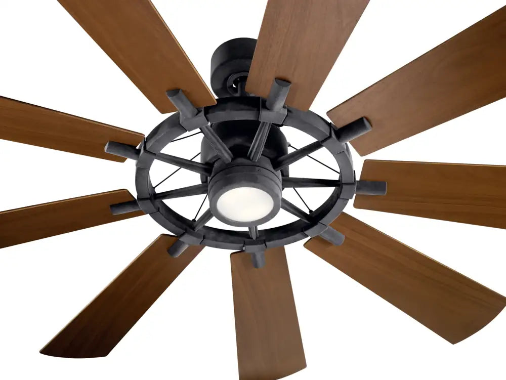 KICHLER, GENTRY FAN, OUTDOOR CEILING FAN