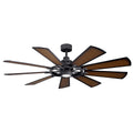 KICHLER, GENTRY FAN, INDOOR CEILING FANS