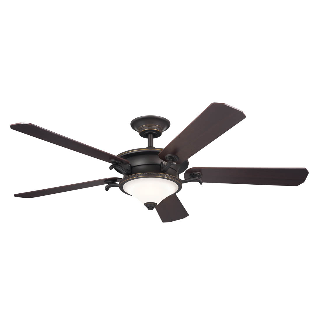 KICHLER, RISE FAN, INDOOR CEILING FANS