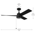 KICHLER, SPYN LITE FAN, INDOOR CEILING FANS