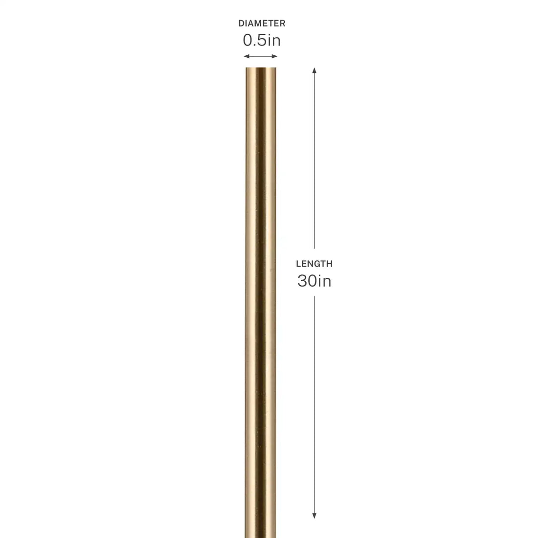 KICHLER 30"x0.5"DIA Accessory Ste