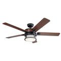 KICHLER, AHRENDALE FAN, OUTDOOR CEILING FAN