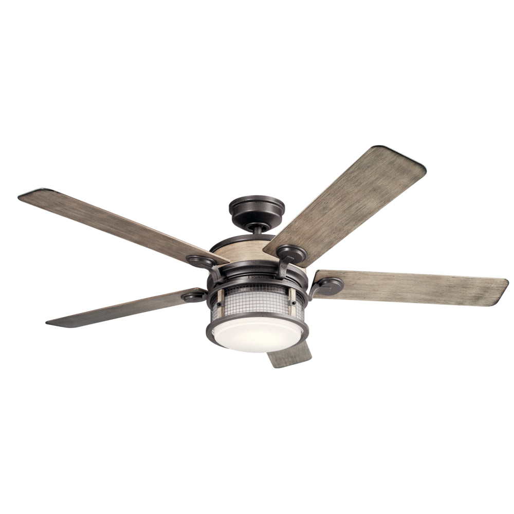 KICHLER, AHRENDALE FAN, OUTDOOR CEILING FAN