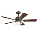 KICHLER, LYNDON FAN, OUTDOOR CEILING FAN