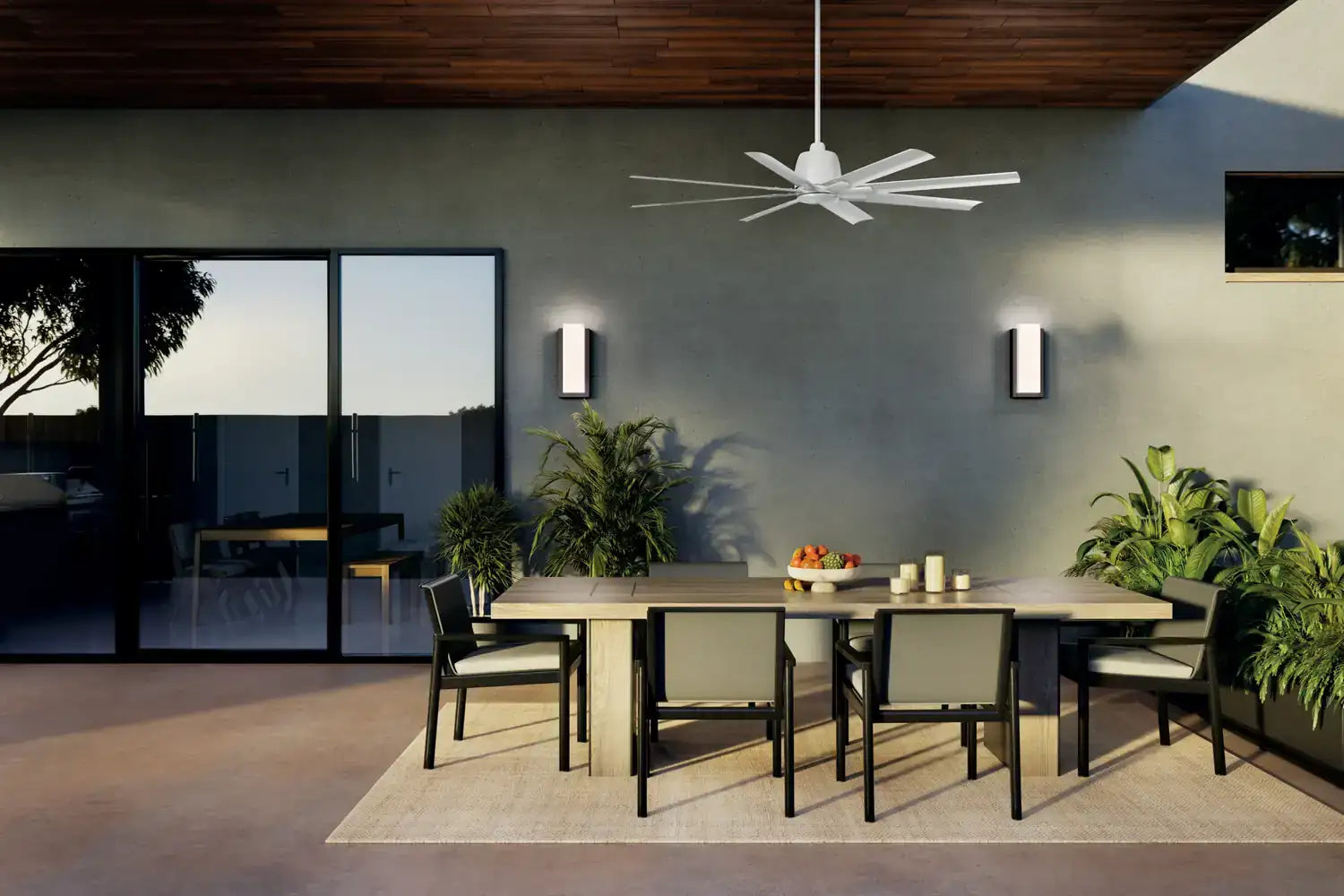 KICHLER, BREDA FAN, OUTDOOR CEILING FAN