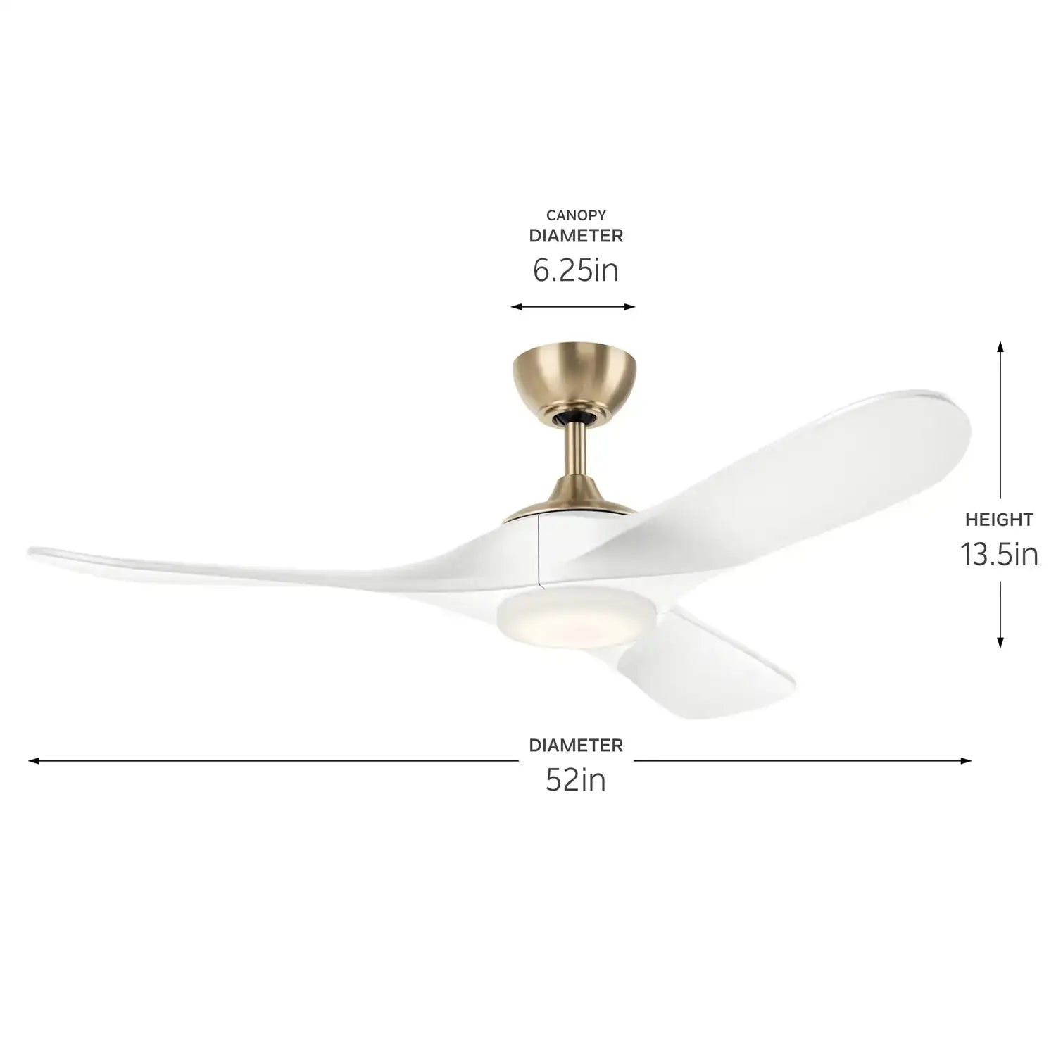 KICHLER, MYLO FAN, OUTDOOR CEILING FAN