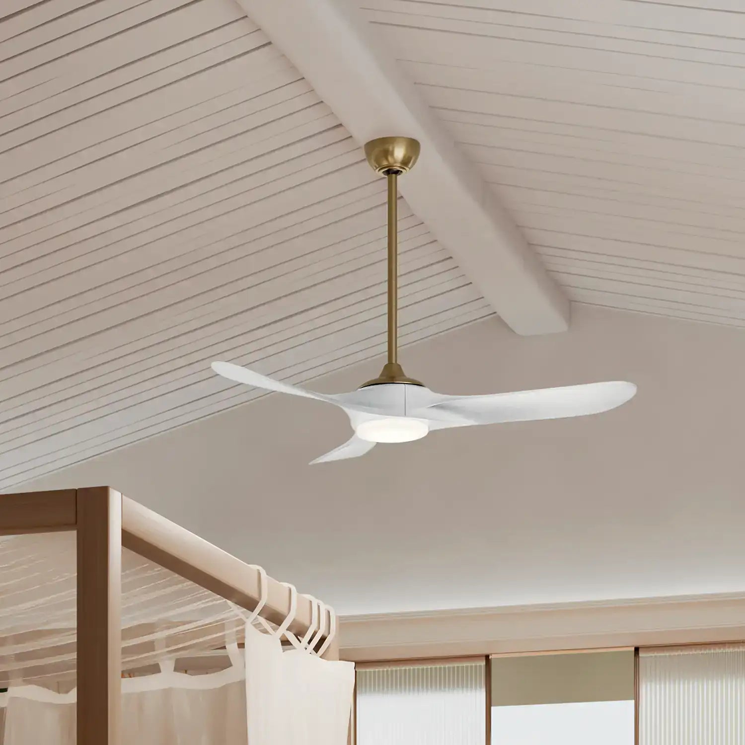 KICHLER, MYLO FAN, OUTDOOR CEILING FAN